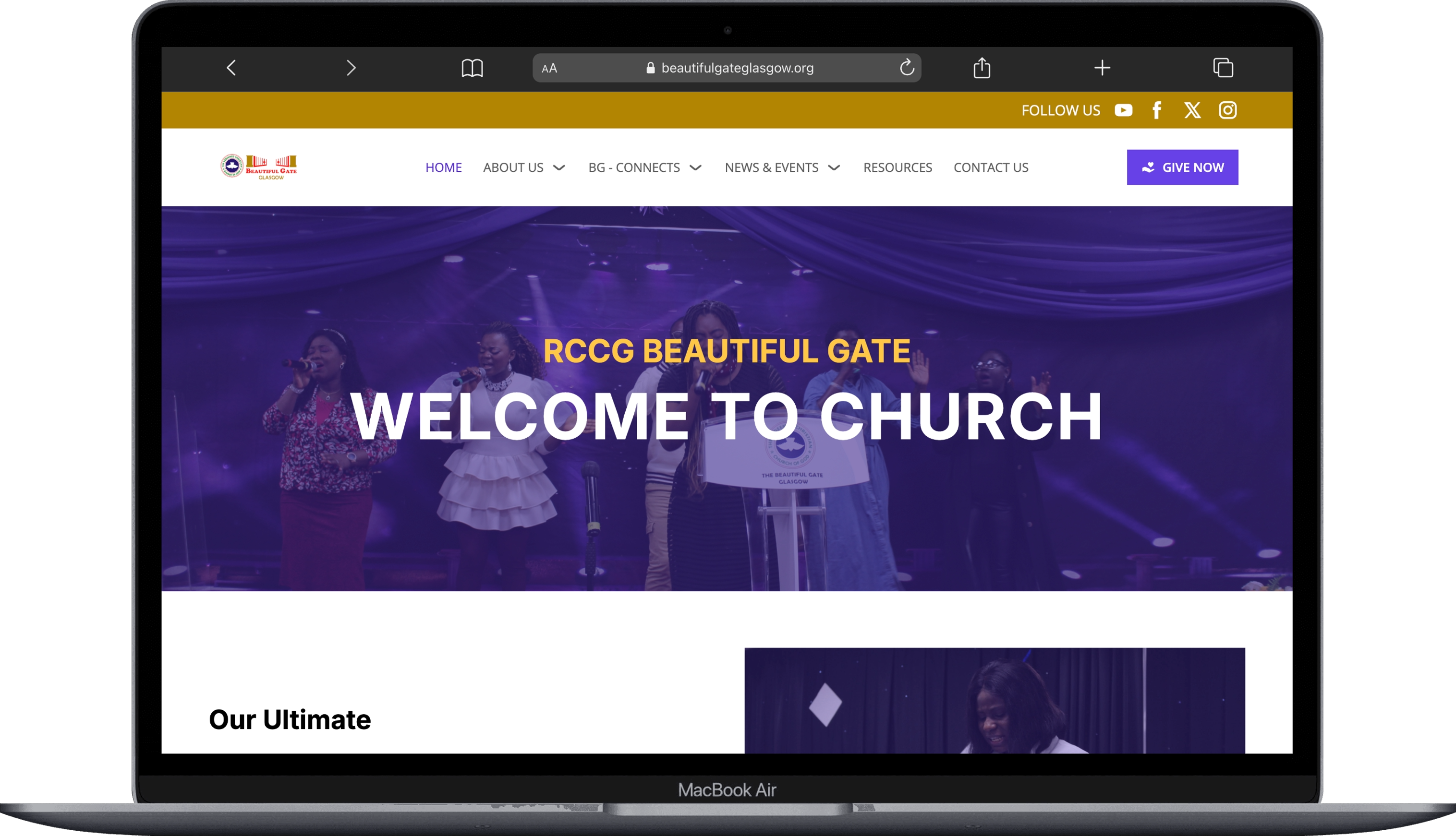 RCCG Glasgow project
