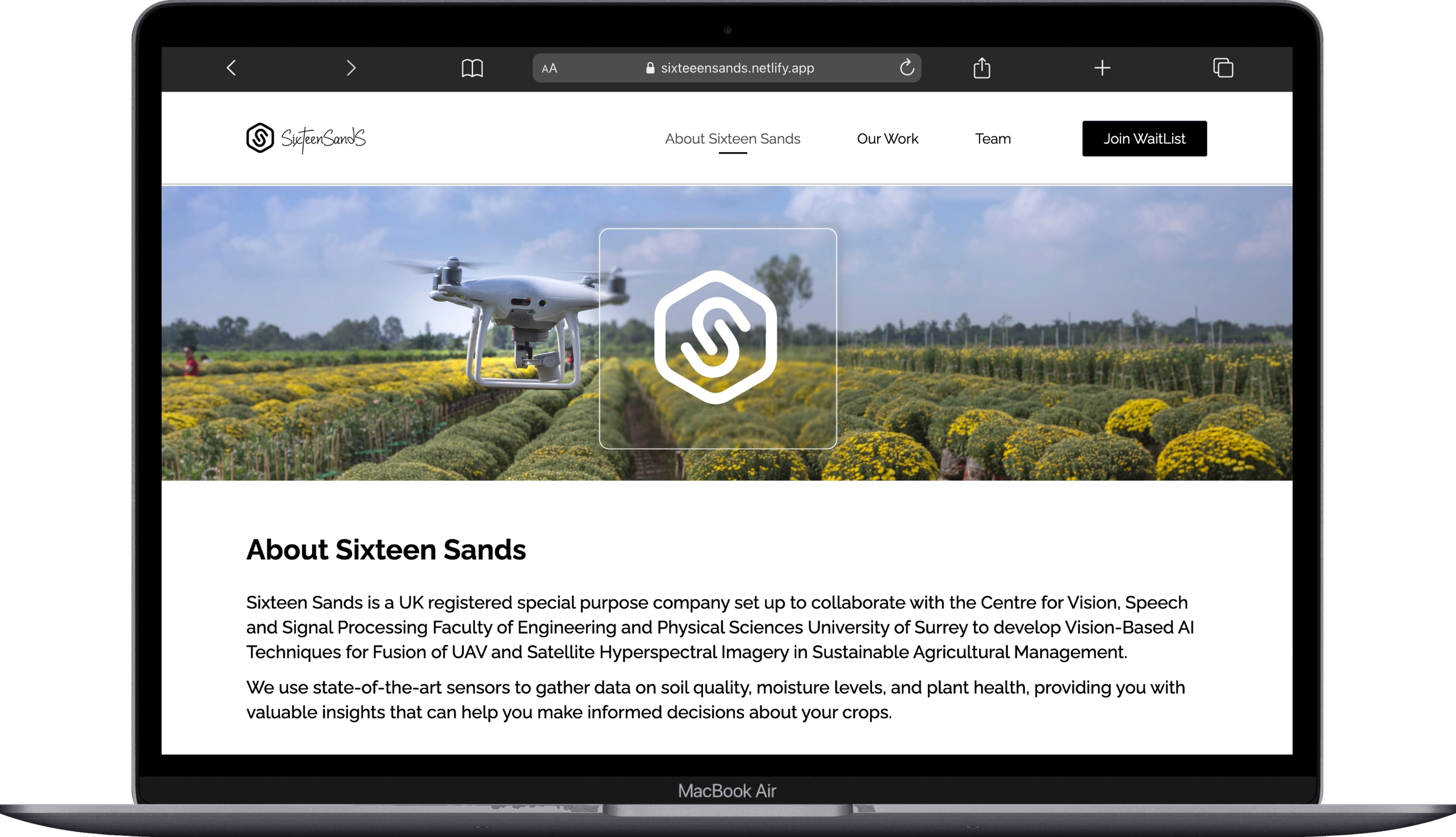 SixteenSands project preview