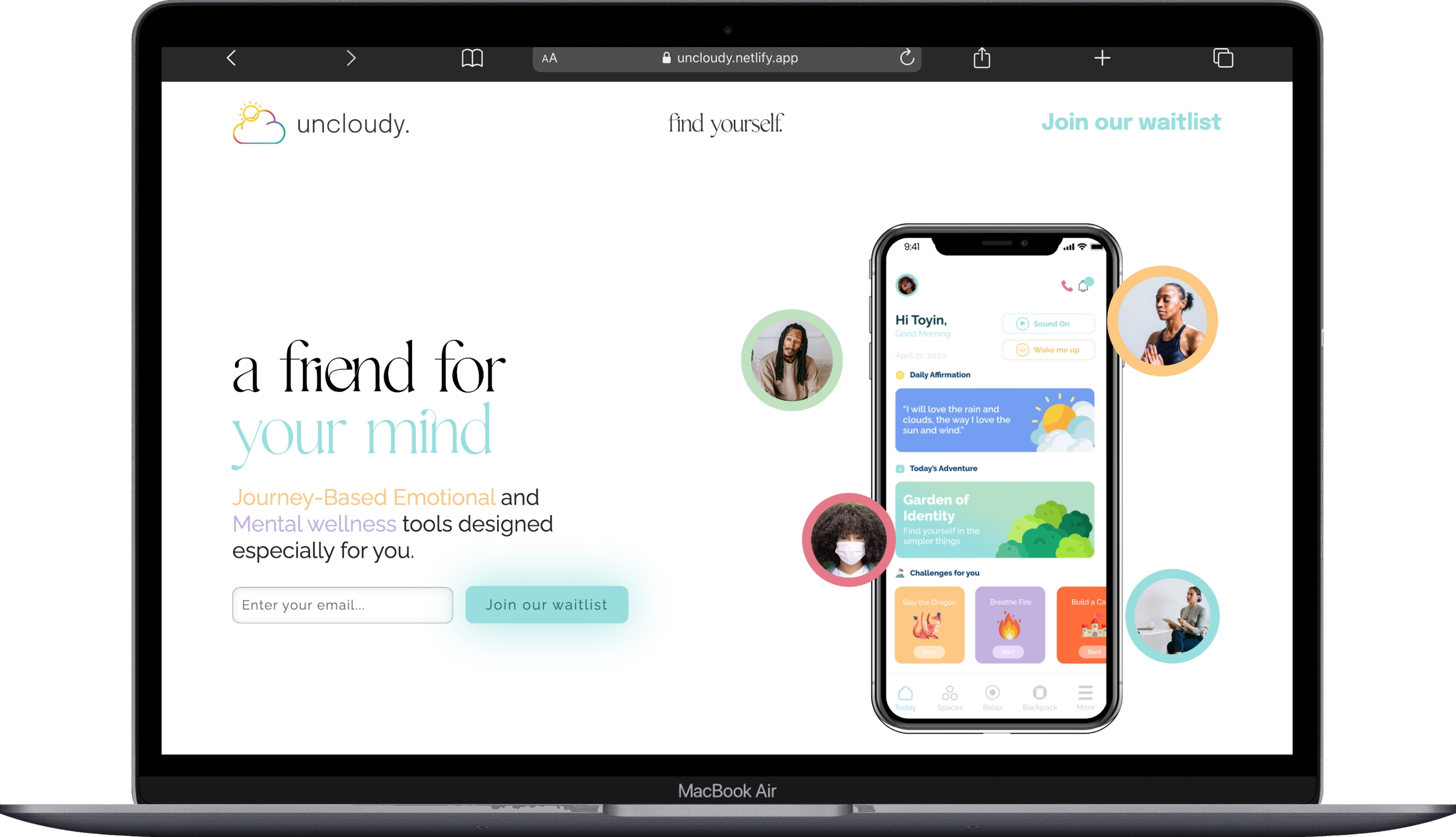 Uncloudy project preview